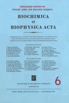 Go to journal home page - Biochimica et Biophysica Acta (BBA) - Specialized Section on Nucleic Acids and Related Subjects